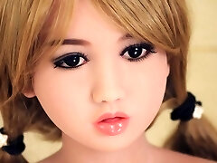 Real life sex doll brunette beauty with big bosoms