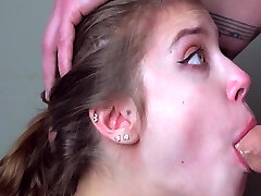 Sista Tasting Stepbrothers Cum - Close Up Deepthroat Oral Job 19 Min - Miha Nika 69