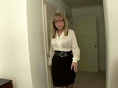 Mature milf showing her son how to fuck and sate properly