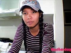 18 week preggie thai teen heather deep nurse deepthroat