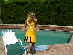 Ashley pounded hard by the pool