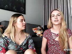 Ersties - Sexy Fledgling Babes Take Turns On Each Other