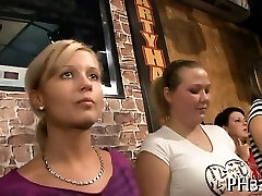 Yong amazing girls in club are pleased to ravage