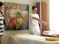 Big tits Milf Lisa fucks her masseur