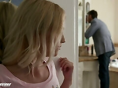 Naughty Caucasian GF in her 20s Kate Bloom is prepped for riding shaft