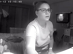 Teen Breezy Skips Homework to Shag Her Pussy to Lesbian Porn