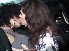 PREVIEW: Married Mothers Sylvia & Sarah Smooch In the Car Park