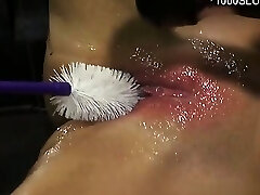 Horny daughter assfuck cumshot