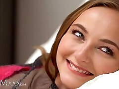 MOMxxx Pilllow porking teen babe Lady Bug lesbian love lesson from hot Cougar Nathaly Cherie