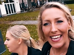 german ash-blonde mature mom at lesbian public pick up