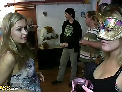 Caprice & Dasi West & Kelsey & Mimi & Noell & Zena in college damsels and horny dudes fucking ferociously