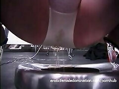 Freckled ginger slut enjoys getting trussed up by her kinky domina