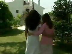 High society gals and their maids.