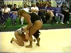 Nymph Wrestling... Super competitive.