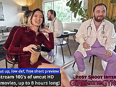 Asian Actress Channy Crossfire Gets Pre Employment Physical At Home In The Hollywood Hills By Perv Doctor Tampa! Full sweet talker man From