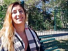 Stella, insatiable brunette, fucks a guy with her girlfriends