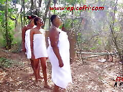 Lesbian Threesome - My First jerk on girl public Experience