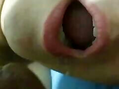 I sucked him so good that I left him cumming in my mouth