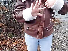 Outdoor Cumshot Big Hot Saggy Tits Anna & Sergej