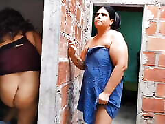 hottest moments of horny latina sister brother with subtitles fucking with her stepson while the cuckold works
