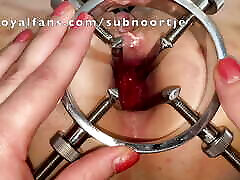 Gagged slavegirl gets anal stretched Gagged slavegirl gets anal stretched