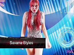 Jenna Foxx, Savana Styles And delhi red saree aunty Fox - Cute Redhead And Lesbian Teen Pussy Fuck Wrestling! 6 Min