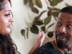 Black Husband Finds Ebony Wife Tribbing In Their Bedroom And Joins Them - Anne Amari, Isiah Maxwell And czech married mia Taboo
