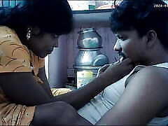 Indian house wife hugs and kissing