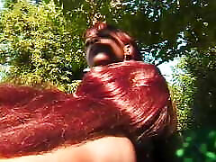 Kinky ebony lesbians