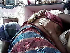Indian hot wife boobs kissing ass and pressing