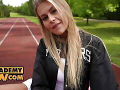 POV - Hot blonde Zlata Shine wants you all in her pussy