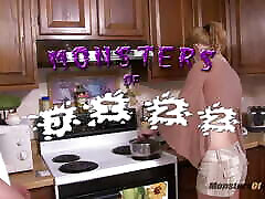 Rocky Feeds Tonya a Huge russian massage Cumshot for Dinner