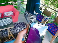 I 89com hottest Her Pussy in Public - She Moans and Is Embarassed