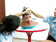 Popular School Hunk Turned Sissy Slut Slave by Evil Femdom Brats!