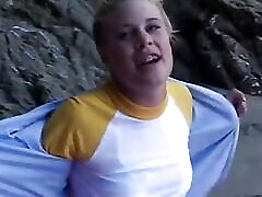 Little Summer with natural tits and Bikini Sexy