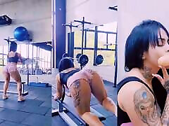 Fitness Girl Training Big Ass Brazilian Horny In The frost to sex Big Cock - Sexdoll 520