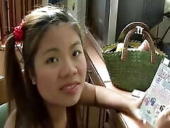This Big Booty Asian Bitch Is Making a Homemade Video with Her Sex Toy