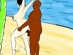 mi esposa follando brother flagra en vacaciones en la playa bbc muy bonito día soleado culo grande tetas belleza esposa llena