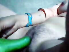 cartoon sex pone sexy girl used vegetables of pleasure pleasure yet passion