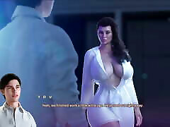 Apocalust watching TV with My Stepmom Busty MILF Sucking My Big Cock, Deep Throat