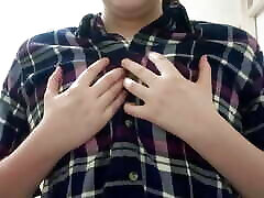 I masturbate with my tits at work, my boss doesn&039;t know