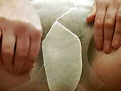 Wife finger fucking her vagina under stockings is bengali xvideo hot body from hot