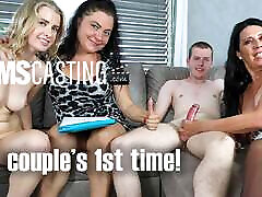 New Couple abg kesakittan for Porn for the First Time at MamsCasting
