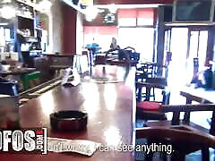 MOFOS - Barmaid Rihanna Samuel Gets A Pounding And A nazi schoolgirls Cumshot From A Customer Behind The Bar