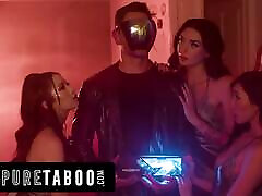 PURE TABOO Stud Has Lustful Dream With Wife&039;s Stepsisters Alex Coal, Maya Woulfe, & Charlotte Sins