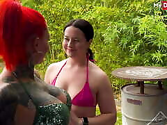 Tattooed MILF and friend are joined by 2 guys in kose naz story bade fuck hot mom for same room sex - MyDirtyHobby