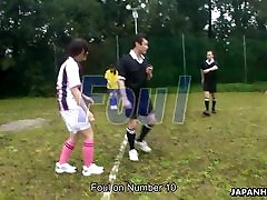 She commited a foul now she gets the punishment