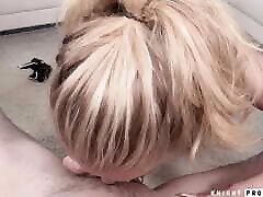 Rachael Cavalli Spitty MILF Deepthroat POV Blowjob