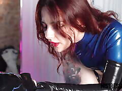 Rough Sodomy in Latex with Mistress Revenge