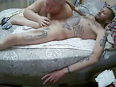 my stepson handjob with pussy tease twice one of them in my mouth
